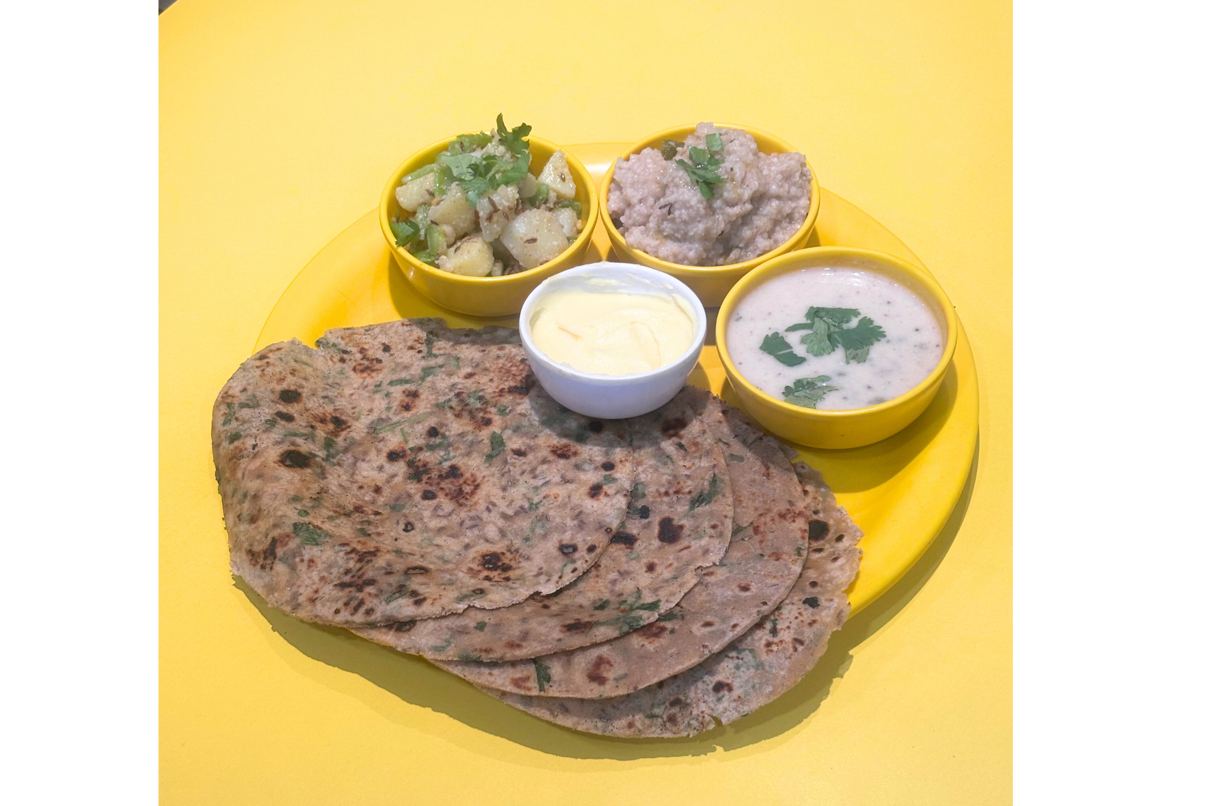 Special Farli thepla thali 